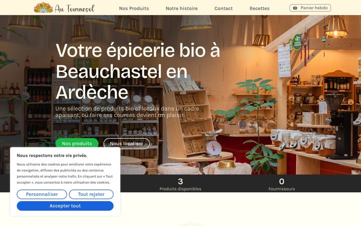 Screenshot ta' autournesol.fr