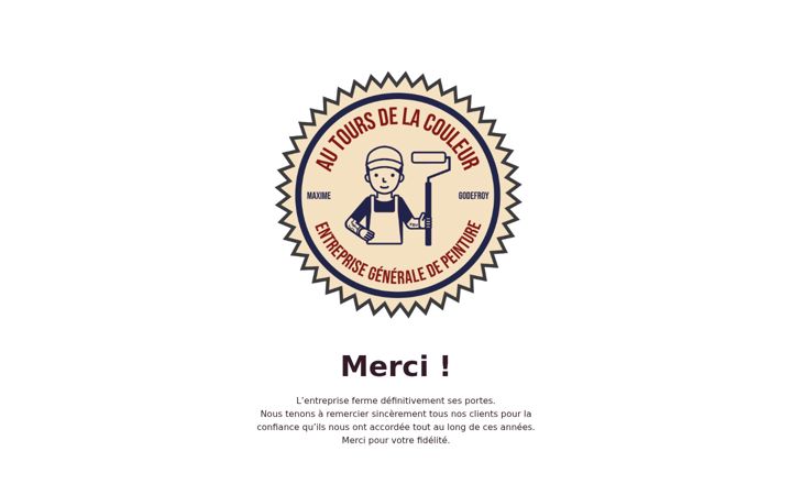 Screenshot of autoursdelacouleur.com