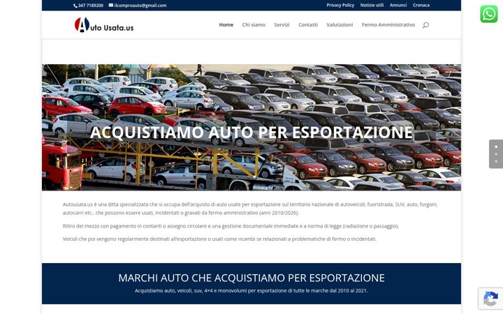 Screenshot of autousata.us