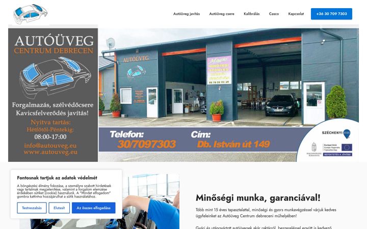 Screenshot of autouveg.eu