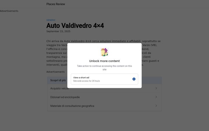 Screenshot of autovaldivedro4x4.com