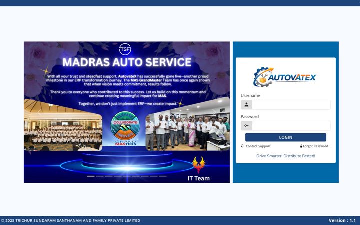 Screenshot of autovatex.com