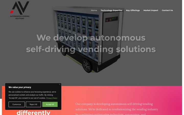 Screenshot of autovending.lv