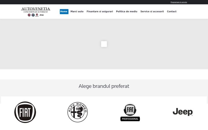 Screenshot of autovenetiacluj.ro