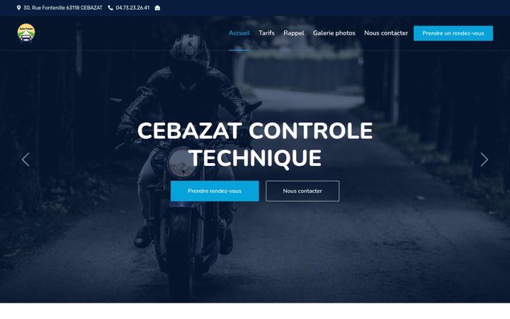 Screenshot of autoverif-cebazat.fr