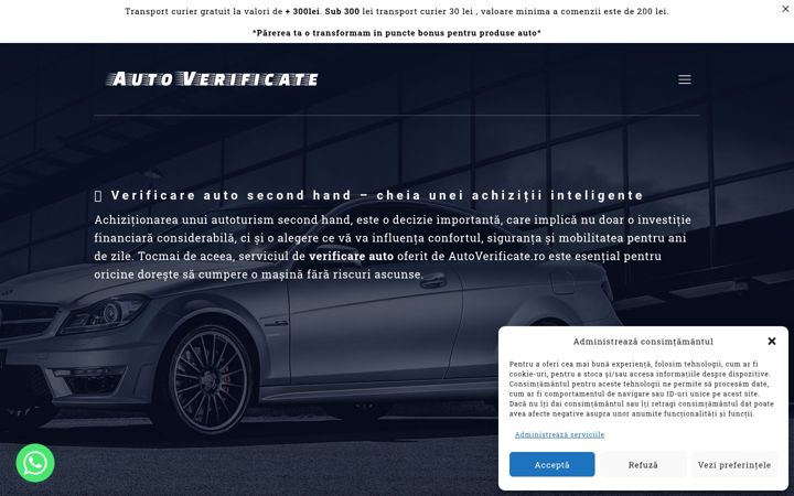 Screenshot of autoverificate.ro