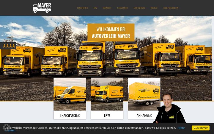 Screenshot του autoverleih-mayer.de
