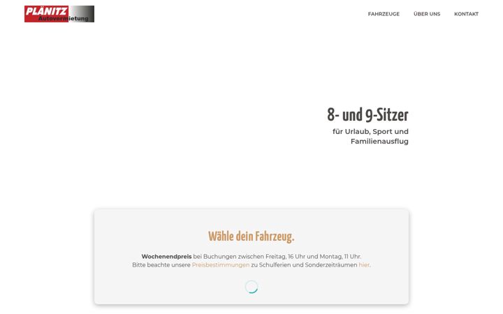Screenshot του autovermietung-plaenitz.de