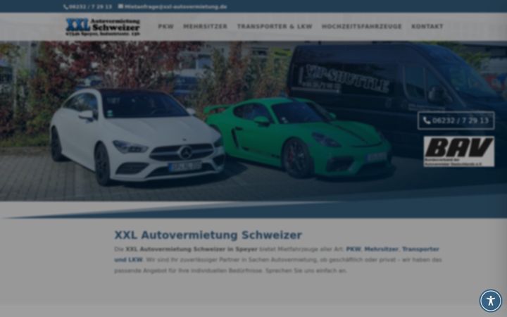 Screenshot του autovermietung-schweizer.de