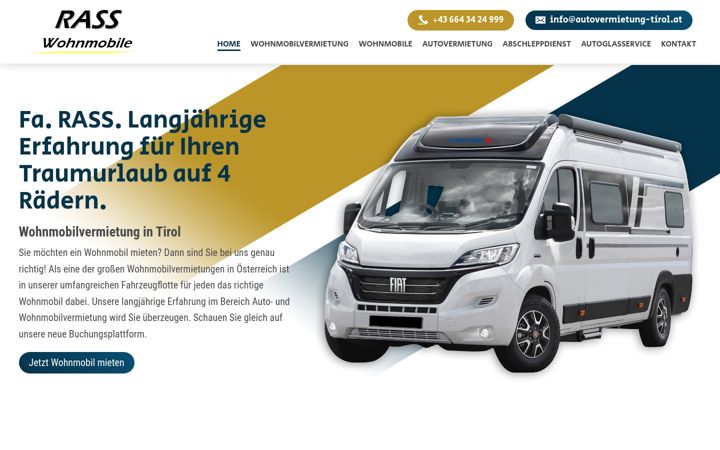 Екранна снимка на autovermietung-tirol.at