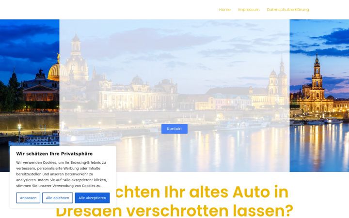 Екранна снимка на autoverschrottung-dresden.de