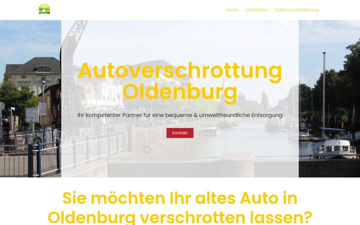Screenshot του autoverschrottung-oldenburg.de