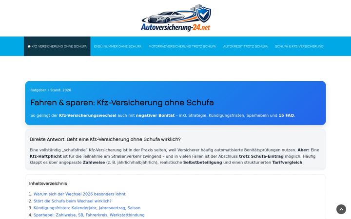 Screenshot of autoversicherung-24.net