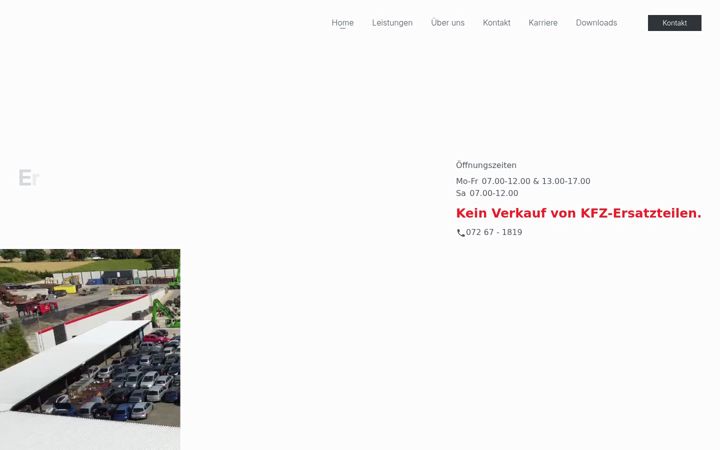 Ekrano kopija autoverwertung-gemmingen.de