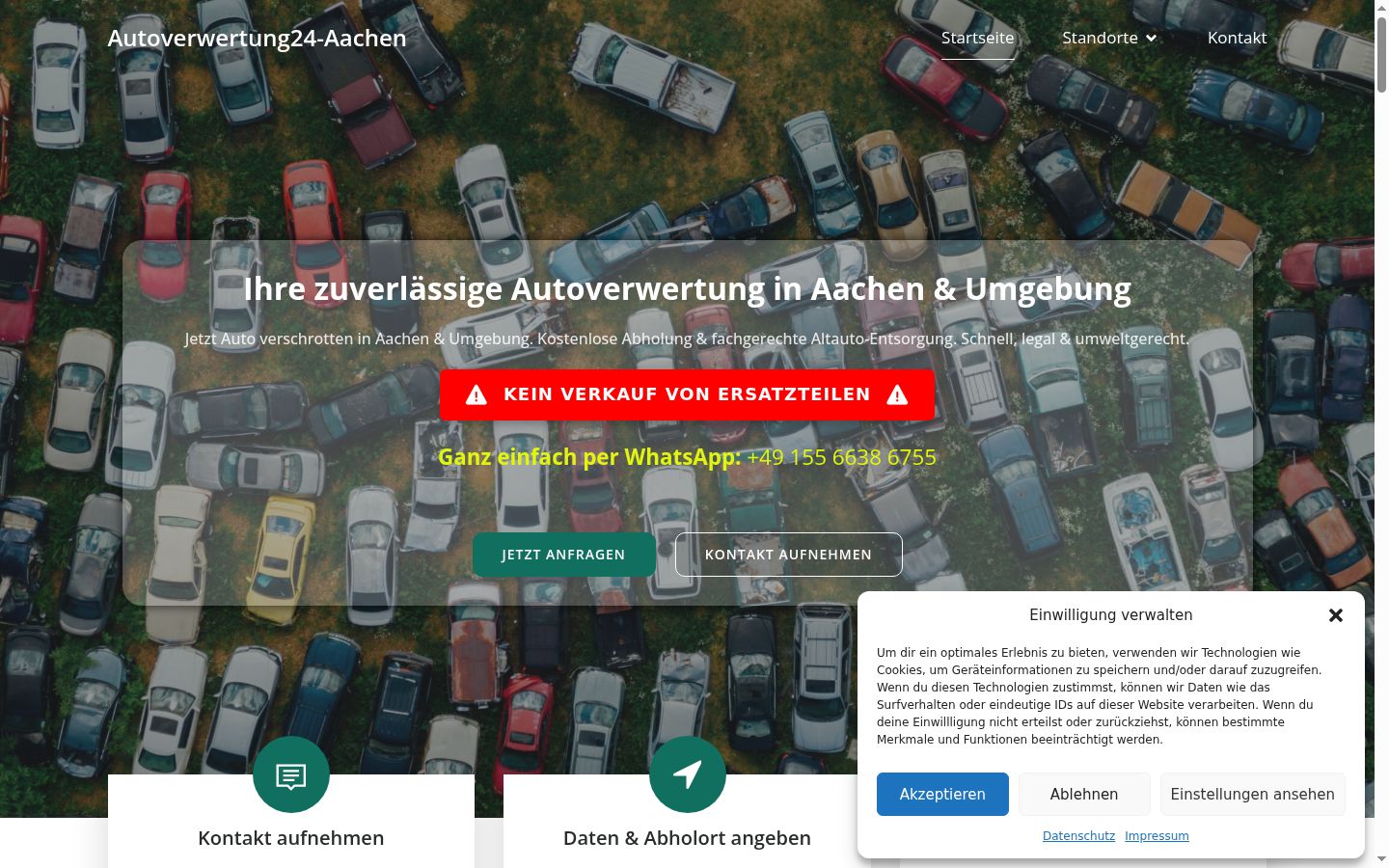 Sutikimo reklamjuostės, rodytos prieš bet kokią sąveiką, ekrano kopija