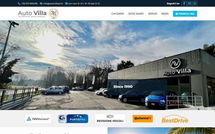 Captura de pantalla de autovillasrl.it