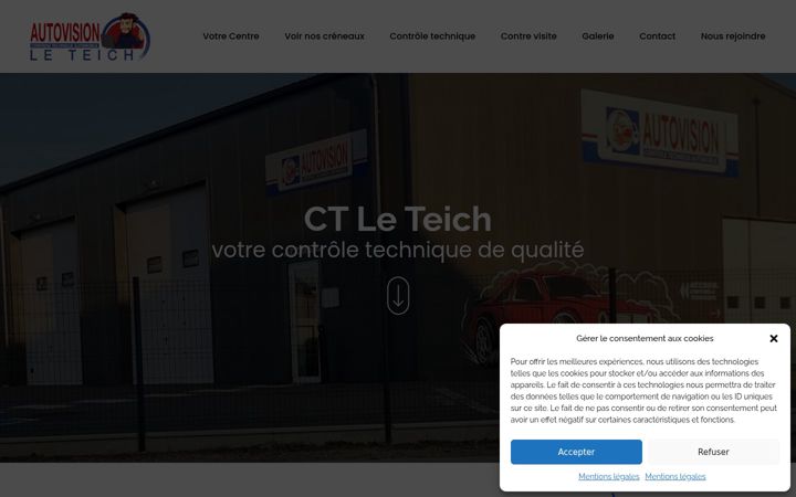 Screenshot of autovision-leteich.fr
