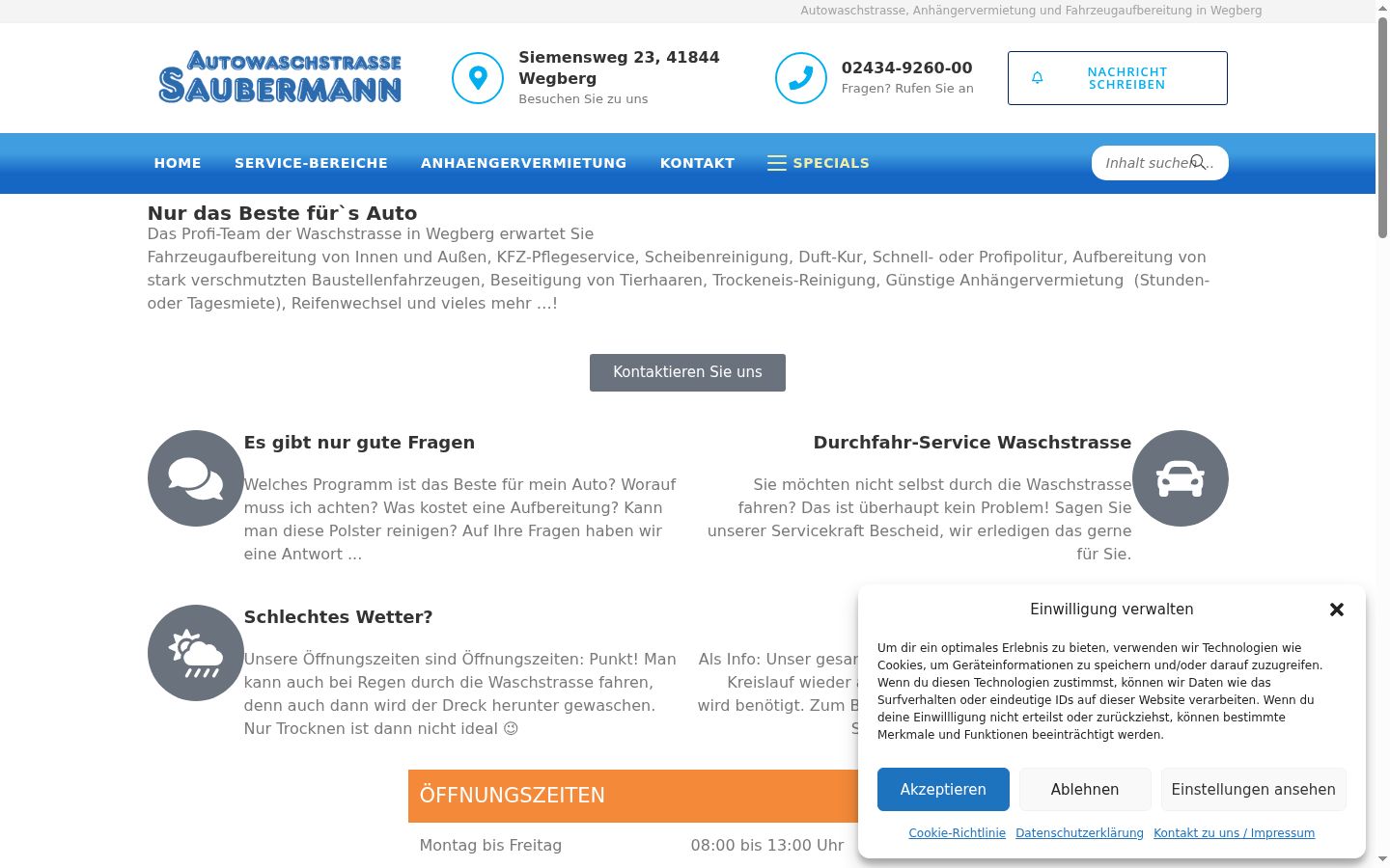 Screenshot tal-banner tal-kunsens muri qabel kwalunkwe interazzjoni