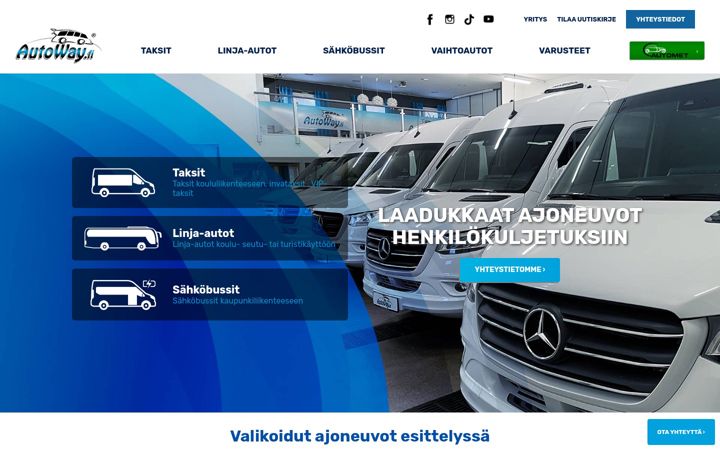 Screenshot of autoway.fi