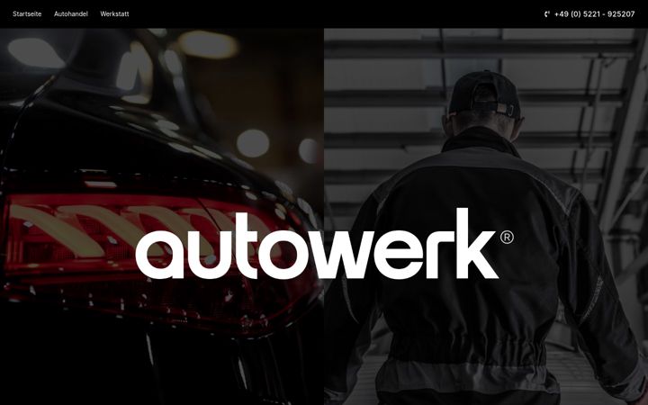Screenshot of autowerk-herford.de