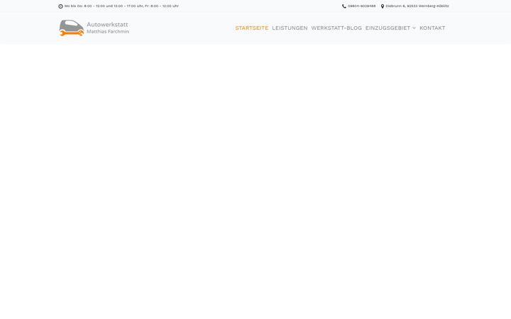 Ekrano kopija autowerkstatt-farchmin.de