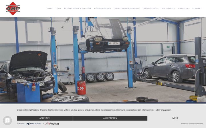 Screenshot of autowerkstatt-greifswald.com