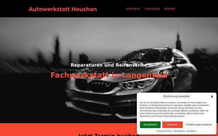 Ekrano kopija autowerkstatt-houshan.de