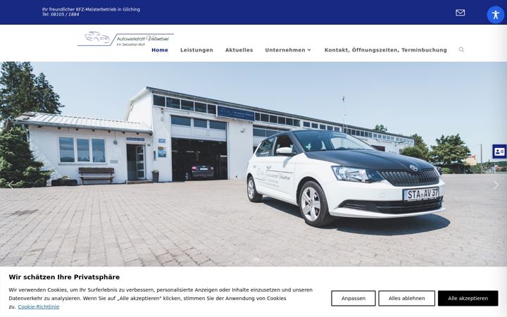 Screenshot of autowerkstatt-valentini.de