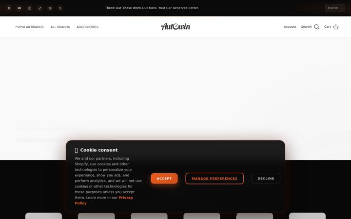 Screenshot of autowin.com