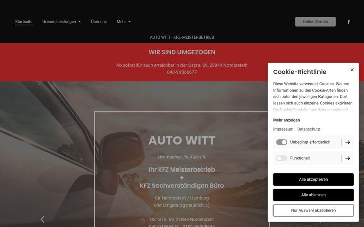 Screenshot of autowitt.de