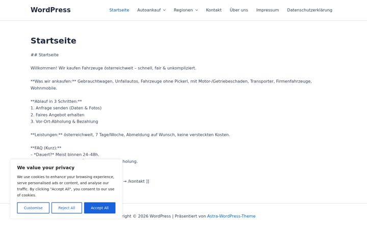 Screenshot of autowoverkaufen.at