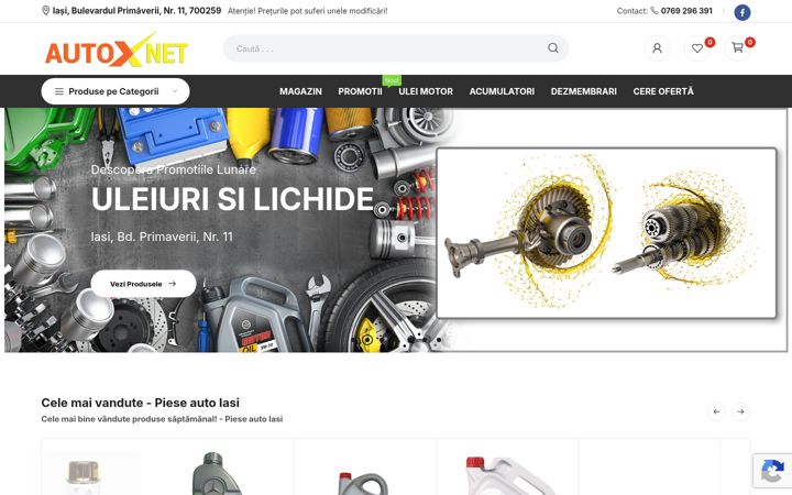 Screenshot of autoxnet.ro