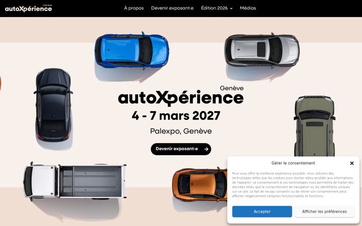 Skærmbillede af autoxperience.ch