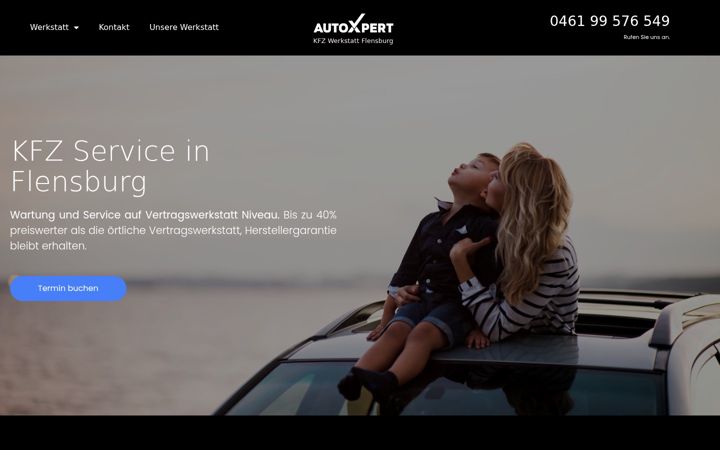 Screenshot of autoxpert-flensburg.de