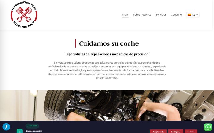 Screenshot of autoxpertsolutions.net