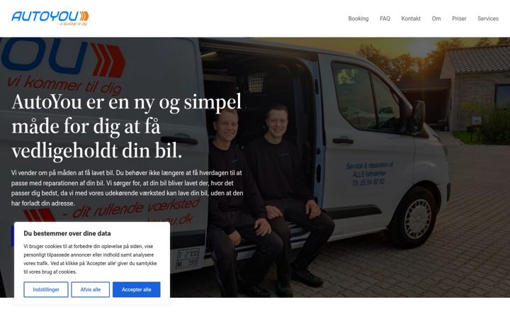 Screenshot di autoyou.dk