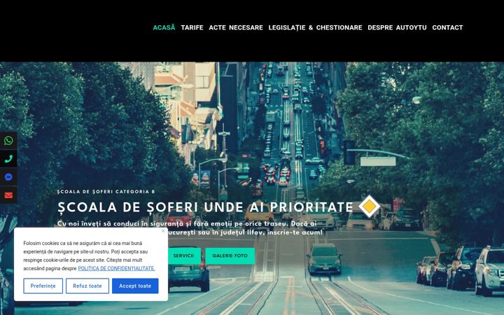 Screenshot of autoytu.ro