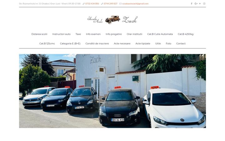 Screenshot of autozach.ro