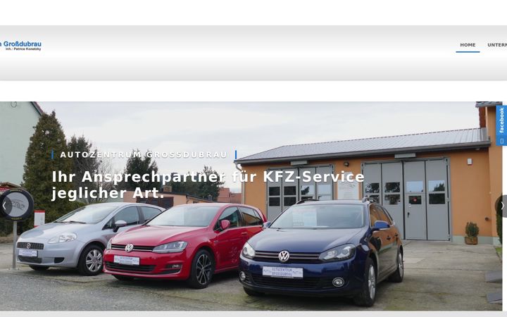 Screenshot of autozentrum-grossdubrau.de