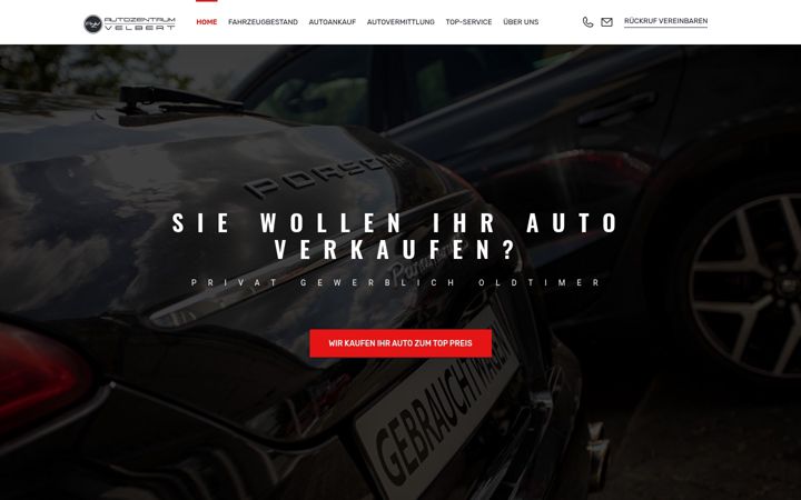 Screenshot of autozentrum-velbert.de