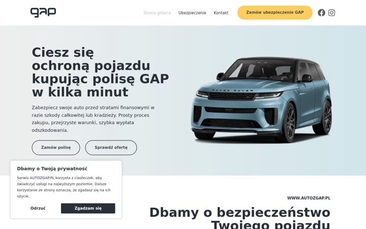 Screenshot of autozgap.pl