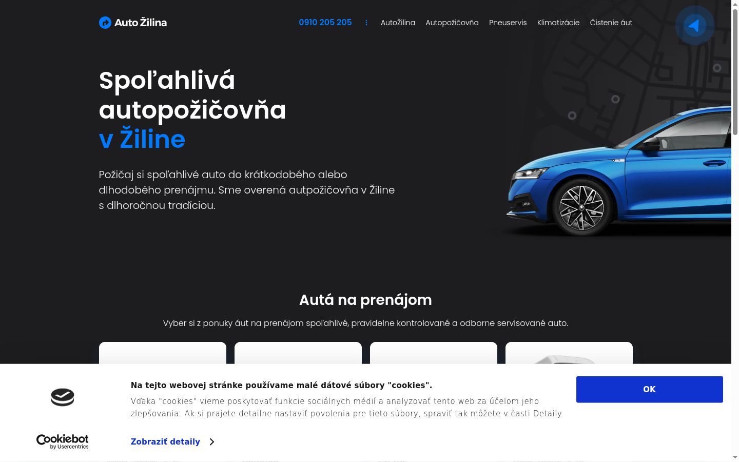 Screenshot tal-banner tal-kunsens muri qabel kwalunkwe interazzjoni