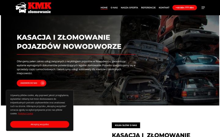 Screenshot of autozlom-nowodworze.pl