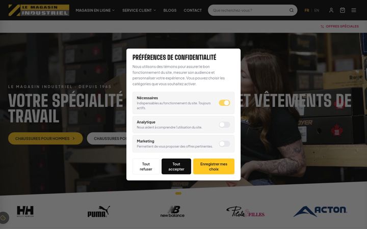 Screenshot of autravail.ca