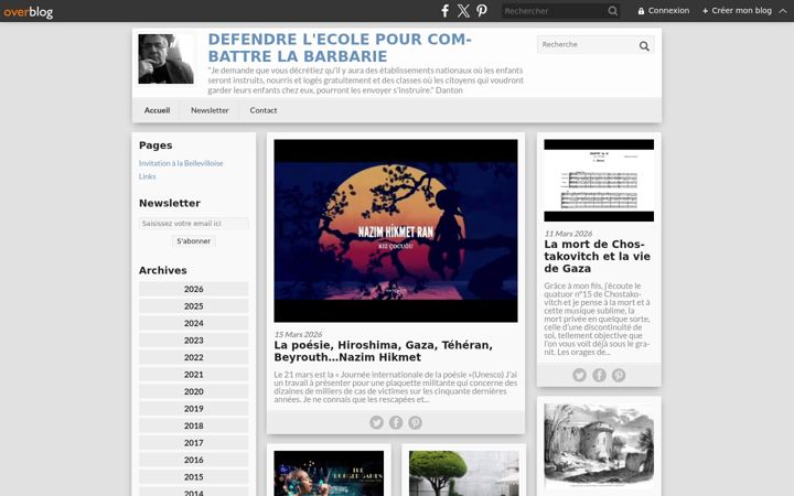 Screenshot of autrechosequedesmotherfuckers.net