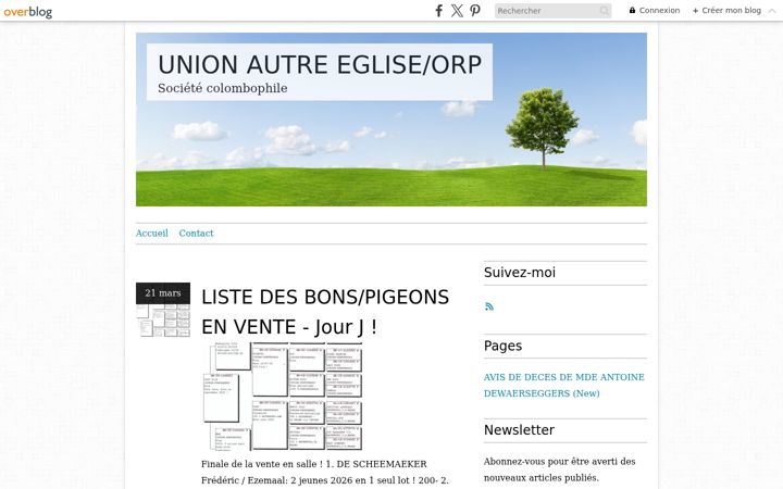 Screenshot of autreegliseorp1501.be
