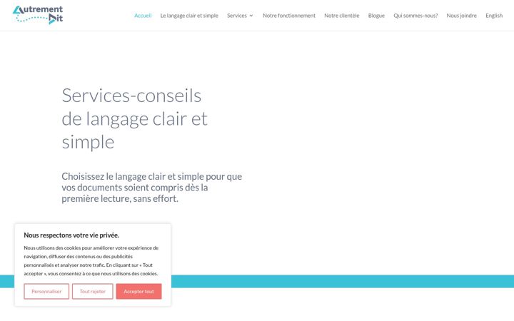 Screenshot of autrementdit.ca