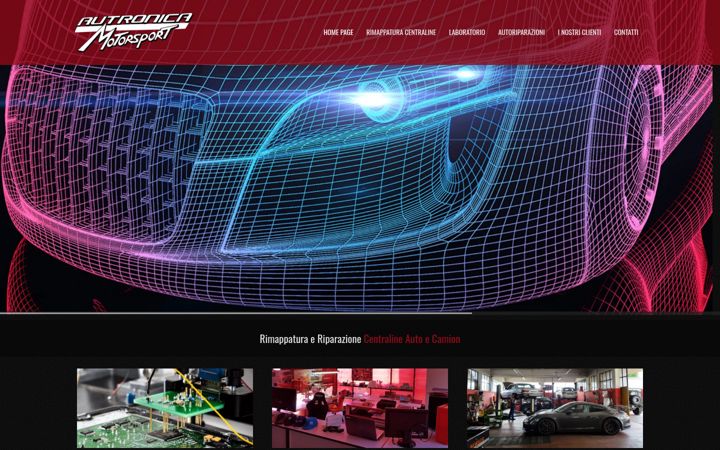 Screenshot of autronicamotorsport.it