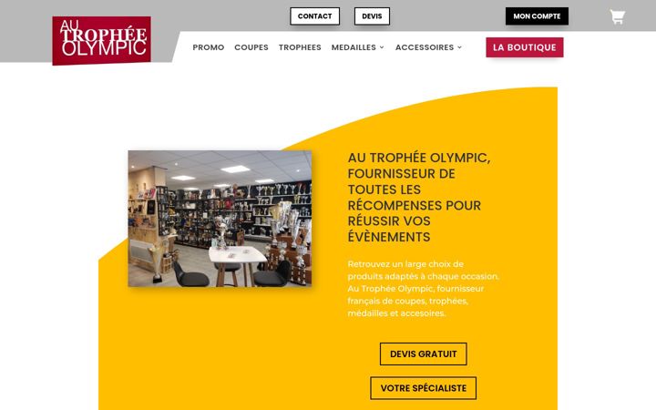 Screenshot of autropheeolympic.com