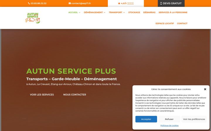Screenshot of autun-service-plus.fr